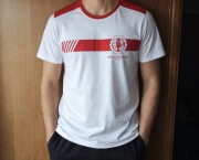 Koszulka męska  UEFA Euro 2016 biało-czerwona rozmiar M