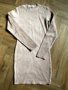 Missguided dopasowana sukienka w prążki długi rękaw rozm. XS 34 NOWA