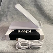 Smpl SP1510 bezprzewodowa ładowarka indukcyjna 10W USB-C składana biała