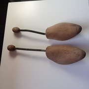 Prawidła do butów drewniane bardzo stare rozm "5"