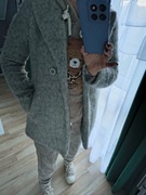 Płaszczyk szary roz 36