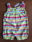 Nowy kolorowy rampers 68 w paski cherokee