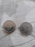 2 monety 50 złotych generał broni Władysław Sikorski.
