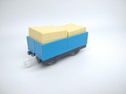 TOMY PLARAIL Tomek i Przyjaciele wagon towarowy PLATFORMA Z KONTENERAMI