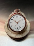 JUNGHANS Chronometr Zegarek Kieszonkowy Srebro 800 Emalia Antyk Super Stan!