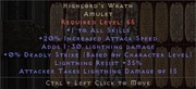 Diablo 2 R highlord's wraith nonladder PC