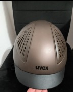 Kask jeździecki Uvex Reithelm Exxential III mocca mat M-L (57-59)