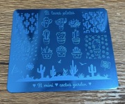Blaszka do stempli Cactus Garden
