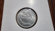 moneta 20 groszy 1976 niska 6  II