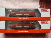 Dwa wagony węglarki PKP Piko