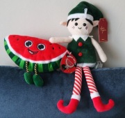 Pluszak elf arbuz świeżak przyjaciele maskotki homeandyou zestaw