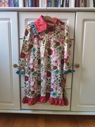 Jesienna sukienka 128 cm bawełna 