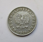 5 Groszy 1949 r.  Aluminium