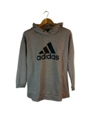 Sukienka dresowa Adidas szara duże logo m