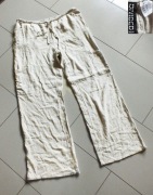 H&M Divided ładne wygodne z lnem r.M/170