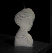 Świeca sojowa ręcznie robiona, ekologiczna