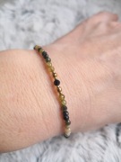 Amulet Ochronny czarny i zielony  turmalin