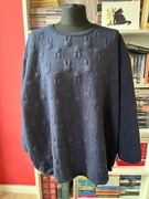 Granatowa bluza w króliczki