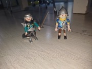 Rycerz rycerze playmobil dwie sztuki ludziki