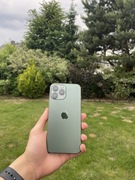 iPhone 13 Pro 128 GB Zielony Stan Idealny 79% Kondycja Baterii + Gratis