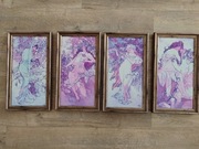 Alfred Mucha  ,, Cztery Pory Roku '' 