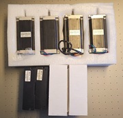 Zestaw 4 silniki krokowe NEMA 23 23HS9442 sterownik i akcesoria