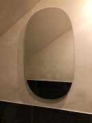 Lustro wloskiego producenta owalne podświetlane