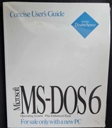 Mirosoft MS-DOS z dyskietką 1.44" - zafoliowane, nie otwierane