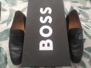 Skórzane Mokasyny  buty 9 Boss Lisbon Loaf 43,5