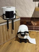 Stojak na papier toaletowy Owca oraz ksiązka zabawny uchwyt wolnostojący