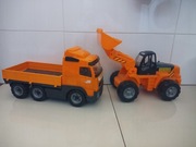 Zestaw POLESIE WARDER XXL  Ciężarówka + Ładowarka 