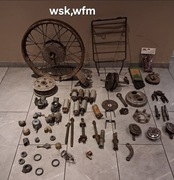 części wsk wfm koło wsk bagażnik wsk napinacz wfm łańcuch wsk