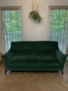 Sofa VERO Orchis - butelkowa zieleń (marka powiązana z KLER)