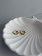 Małe kółka kolczyki kółeczka Zezu