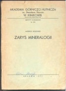 Zarys mineralogii. Skrypty uczelniane AGH Nr 207 Bolewski Andrzej