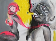 Obraz akrylowy "Połączenie" 60x80 cm; malarstwo