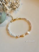 Kamienie naturalne Bransoletka Równowagi Kamień księżycowy i słoneczny