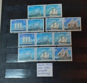 3429-3432** 3429-32** Polskie jachty pełnomorskie 1996 r. - kombinacje