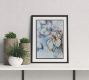 Akwarela Akwarelka Obraz pt: Lunaria