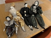 Lalki laleczki weneckie porcelanowe kolekcjonerskie