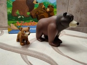 Przyjaciele z lasu - (2) Niedźwiedź, Miś - Mieszkam w lesie + 2 FIGURKI