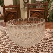 Vintage-Kryształowa misa z lat 60-tych -okres PRL