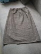 SPÓDNICA DAMSKA MIDI BRĄZ XL 2XL 