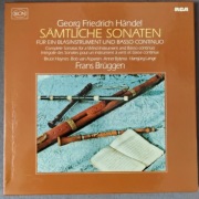 Händel: Complete Wind Sonatas | Frans Brüggen | 3LP BOX NM/EX