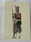 Pocztówka historyczna – Legia Nadwiślańska Piechota Grenadier Nowa