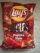 Chipsy Lays Bugles paprykowe