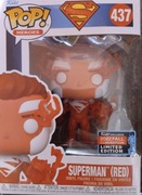 Figurka pop edycja ekskluzywna z 2022 roku supermen w wersji czerwonej