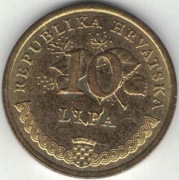 Chorwacja 10 lipa lip 2001 - 20 mm - nr 1