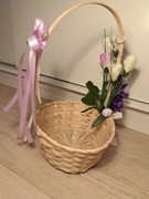 Koszyk wielkanocny kosz na święconkę koszyczek