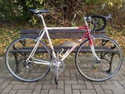 Rower szosowy Gazelle Olympia Race (lata 80. XX wieku) po renowacji 